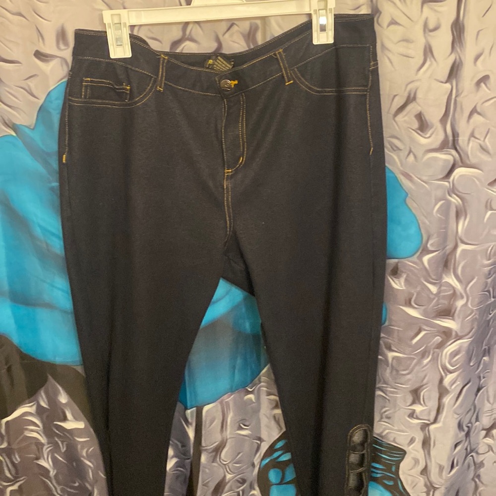 Blue Jean Leggings
